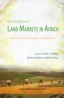 The Emergence of Land Markets in Africa : Impacts on Poverty, Equity, and Efficiency - Book