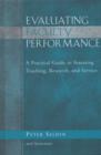 Evaluating Faculty Performance : A Practical Guide to Assessing Teaching, Research, and Service - Book