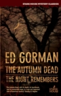 The Autumn Dead / The Night Remembers - Book