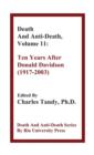 Death and Anti-Death, Volume 11 : Ten Years After Donald Davidson (1917-2003) - Book
