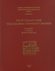 CUSAS 16 : Ur III Tablets from the Columbia University Libraries - Book