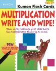 Multiplication Write & Wipe : Kumon Flash Cards - Book