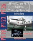 PT-19, PT-23 and PT-26 Airplanes Pilot's Flight Operating Instructions - Book