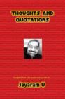 Thoughts and Quotations - Book