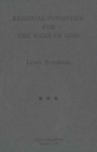 Residual Synonyms for the Name of God - Book