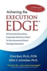 Achieving the Execution Edge : 20 Essential Questions Corporate Directors Need to Get Answered about Strategy Execution - Book