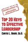Generation X Approved - Top 20 Keys to Effective Leadership - Book