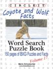 Circle It, Coyote and Wolf Facts, Word Search, Puzzle Book - Book