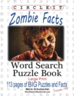 Circle It, Zombie Facts, Word Search, Puzzle Book - Book