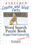 Circle It, Coyote and Wolf Facts, Pocket Size, Word Search, Puzzle Book - Book