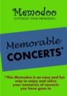 Memodoo Memorable Concerts - Book
