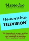 Memodoo Memorable Television - Book