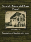 Stawiski Memorial Book (Poland) - Translation of Stawiski; Sefer Yizkor - Book