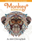 Monkey Business: An Adult Coloring Book - Book