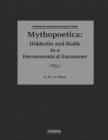 Mythopoetica : Holderlin and Bialik in a Hermeneutical Encounter - Book