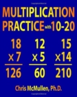 Multiplication Practice with 10-20 : Improve Your Math Fluency Worksheets - Book