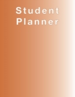 Burnt Orange Planner, Agenda, Organizer for Students, (Undated) Large 8.5 X 11, Weekly View, Monthly View, Yearly View - Book