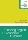 Teaching English for Academic Purposes - Book
