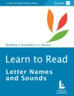Letter Names and Sounds : Student Edition - Book