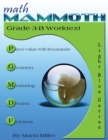 Math Mammoth Grade 3-B Worktext - Book