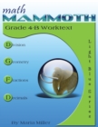Math Mammoth Grade 4-B Worktext - Book