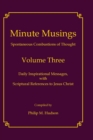 Minute Musings Volume Three - Book
