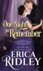 One Night to Remember - Book