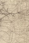Chicago, Kansas, Nebraska Map Journal Notebook, 100 pages/50 sheets, 4x6 - Book