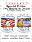 Special Edition, Two Books in One!!! Circle It, Hillary Clinton Facts and Donald Trump Facts, Word Search, Puzzle Book - Book