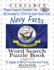 Circle It, United States Navy Facts, Word Search, Puzzle Book - Book