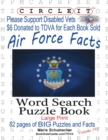Circle It, Air Force Facts, Word Search, Puzzle Book - Book