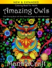 Coloring Book for Adults : Amazing Owls: Owls Coloring Book with Stress Relieving Designs for Adults Relaxation: (MantraCraft Coloring Books) - Book