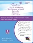 Learn To Read English With Directions In Spanish Answer Key Homework : Color Edition - Book