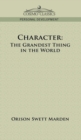 Character : The Grandest Thing in the World - Book