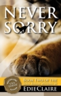 Never Sorry - Book