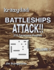 Krazydad Battleships Attack!! Volume 3 : 216 Ferocious Puzzles - Book