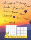 Number Fun Large Print Sudoku and Number Search Game Book : Games to Relax and Work the Mind - Book