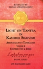 Light on Tantra in Kashmir Shaivism - Volume 2 : Chapters Two and Three of Abhinavagupta's Tantraloka - Book