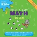 Page a Day Math Addition & Math Handwriting Book 5 Set 2 : Practice Writing Numbers & Adding 8 to Numbers 0-5 - Book