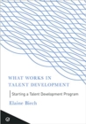 Starting a Talent Development Program - Book
