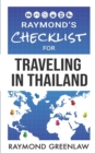 Raymond's Checklist for Traveling in Thailand - Book