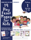 19 Day Feast Pages for Kids Volume 1 / Book 3 : Introduction to the Baha'i Months and Holy Days (Months 9 - 12) - Book