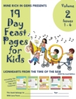 19 Day Feast Pages for Kids Volume 2 / Book 1 : Early Baha'i History - Lionhearts from the Time of the Bab (Issues 1 - 4) - Book