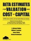 Beta Estimates for Valuation and Cost of Capital, As of the End of 4th Quarter, 2017 - Book