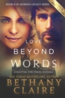 Love Beyond Words (Large Print Edition) : A Scottish, Time Travel Romance - Book