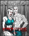 Adult Coloring Book Horror Fitness : Cross Fit Vampires - Book