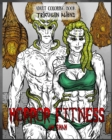 Adult Coloring Book Horror Fitness : Triathlon Aliens - Book
