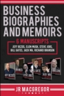 Business Biographies and Memoirs : 6 Manuscripts: Jeff Bezos, Elon Musk, Steve Jobs, Bill Gates, Jack Ma, Richard Branson - Book