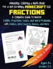 Minecraft Coloring Math Book Fractions Grades 2-5 Ages 8+ : A Complete Guide to Master Fractions and Word Problems with Comics, Word Search, Mazes, and More! (Unofficial) - Book