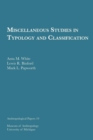 Miscellaneous Studies in Typology and Classification Volume 19 - Book